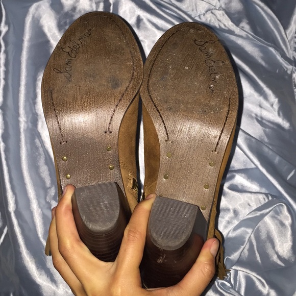 Sam Edelman Fringe Booties - Picture 3 of 5